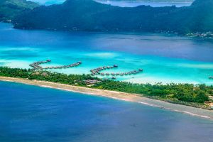 Aerial View of Bora Bora Photo Print