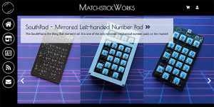 Screenshot of MatchstickWorks Website